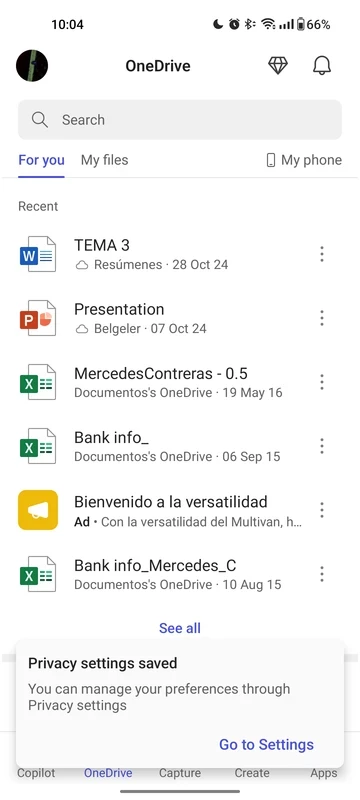 Microsoft 365 Copilot — Screenshot 2